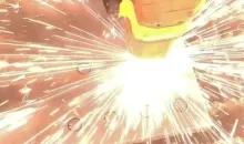 Laser cutting of noise barrier components